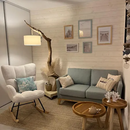 Perle Des Sables Blancs, Entier A 100m De La Avec Parking Prive Apartment *